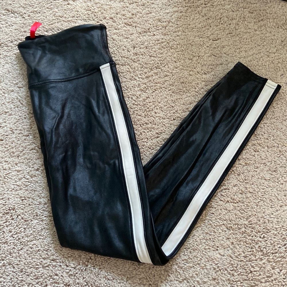 Spanx faux leather leggings